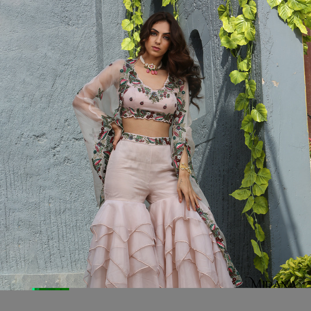 Serena - 3 Dimensional Layered Garara Set